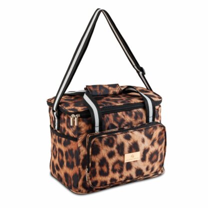 MANOR ROAD COOLER BAG. LEOPARD. PRE-ORDER