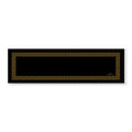 MANOR ROAD LARGE BAR RUNNER MAT. GOLD KEY. PRE-ORDER