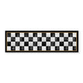 MANOR ROAD LARGE BAR RUNNER MAT. MARBLE CHECK. PRE-ORDER