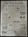 FOOD SAFE WAX/GREASEPROOF PAPER. NEWSPAPER PRINT. 5 PACK