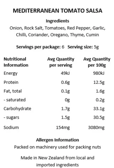 TOMATO SALSA DIP MIX