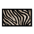 MANOR ROAD SMALL BAR MAT. ZEBRA. PRE-ORDER