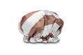 MANOR ROAD SHOWER CAP. TAN STRIPE. PRE-ORDER