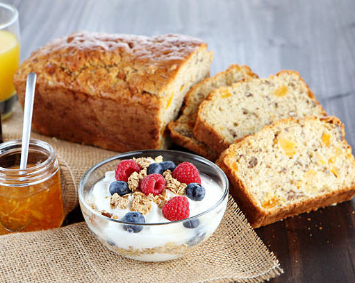 FRUIT MEDLEY LOAF 21CM. A moist fruit-filled loaf made for sharing, gifting & enjoying.
