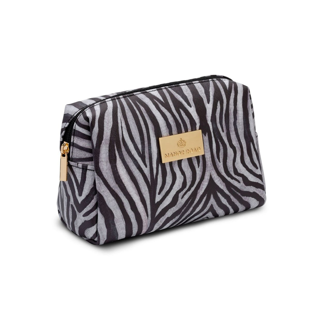 MANOR ROAD SHOWER CAP. ZEBRA. PRE-ORDER