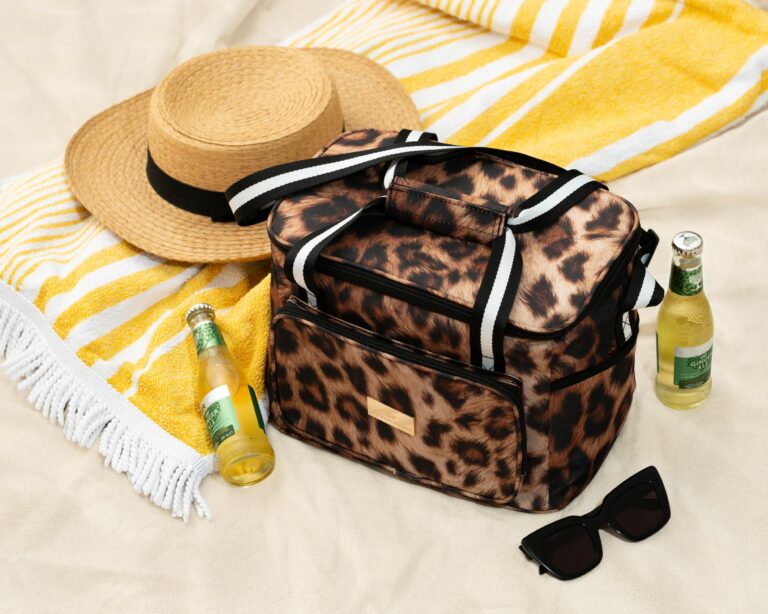 MANOR ROAD COOLER BAG. LEOPARD. PRE-ORDER